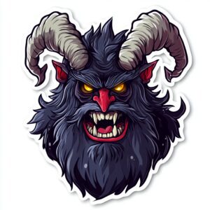 angry beast sticker