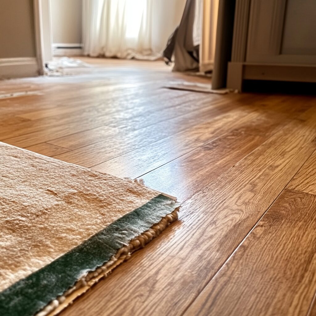 wood carpet adhesive