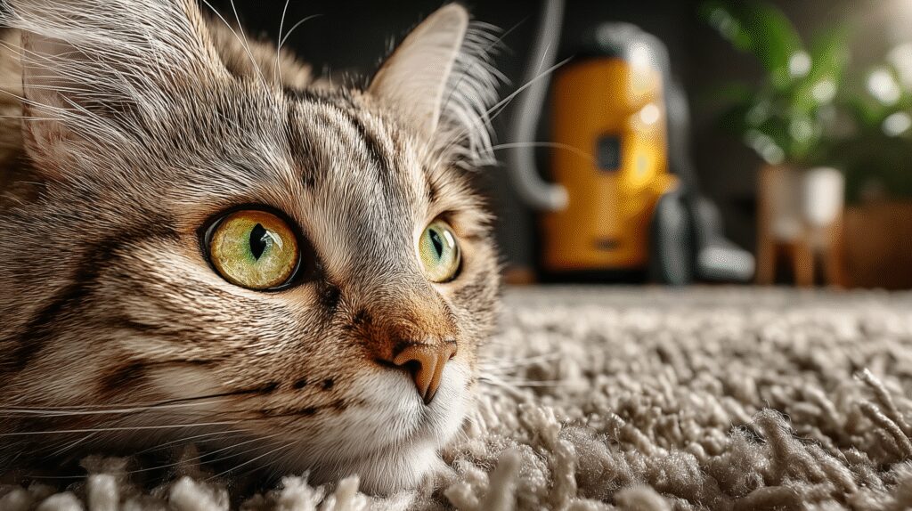 carpet cat
