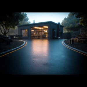 paved driveway