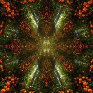 citrus orange trees
