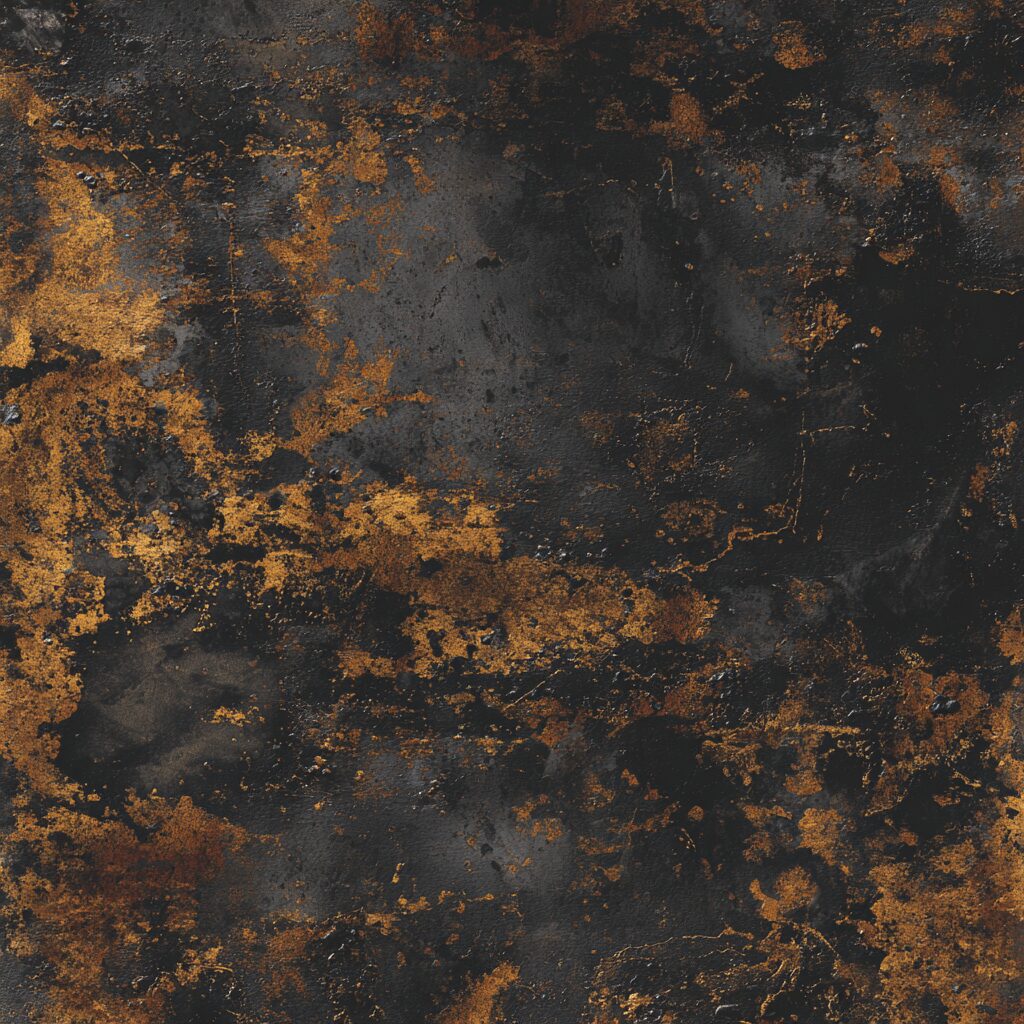 black mastic on a floor