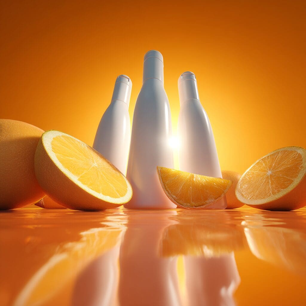 citrus cleaner spray bottles