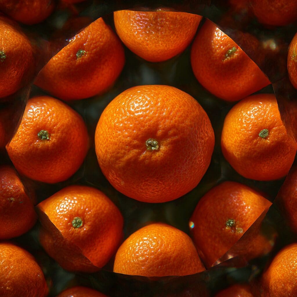 bunch of oranges